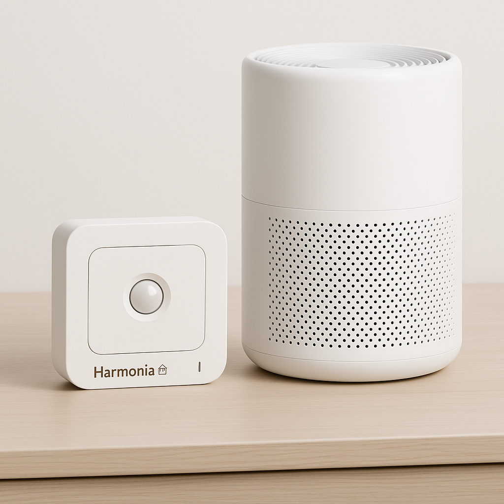 Détecteur de qualité d’air mobile intelligent